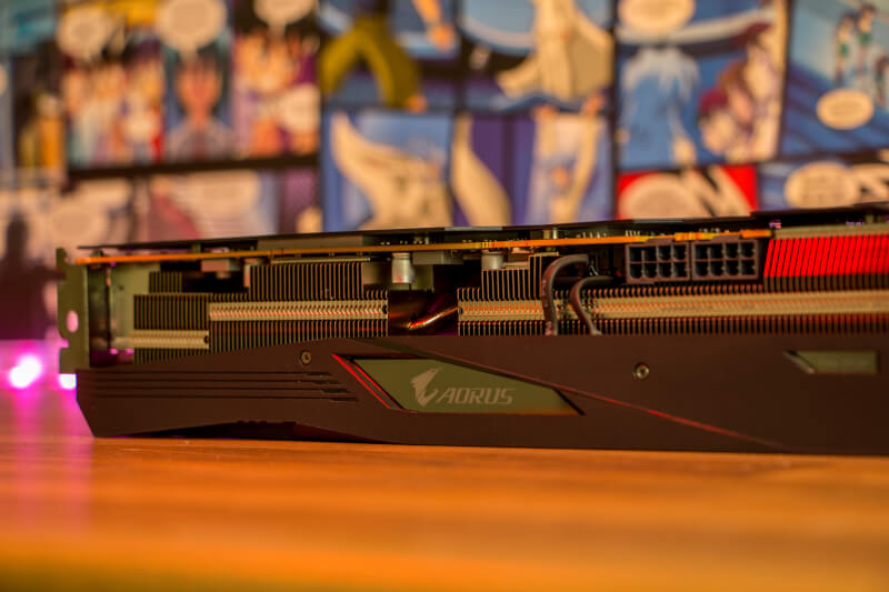 grafikkort Radeon heatsink RX 5700 XT gaming AORUS 8GB GDDR6 køling GIGABYTE